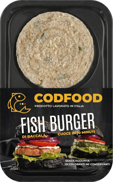 Fishburger di Baccalà Congelato