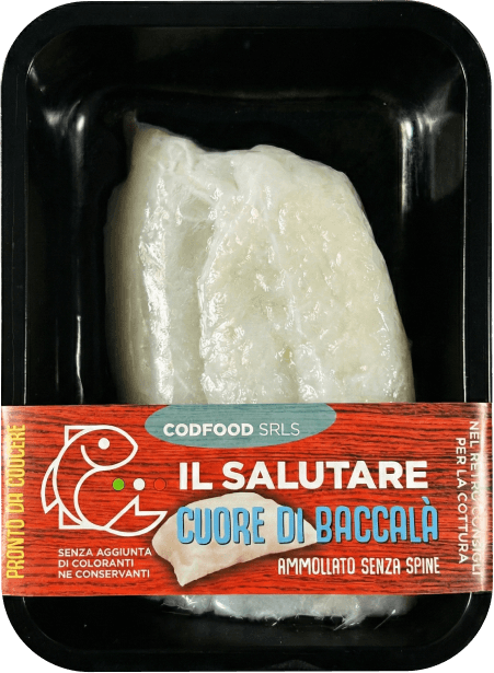 Cuore di Baccalà Ammollato (Gadus Macrocephalus)